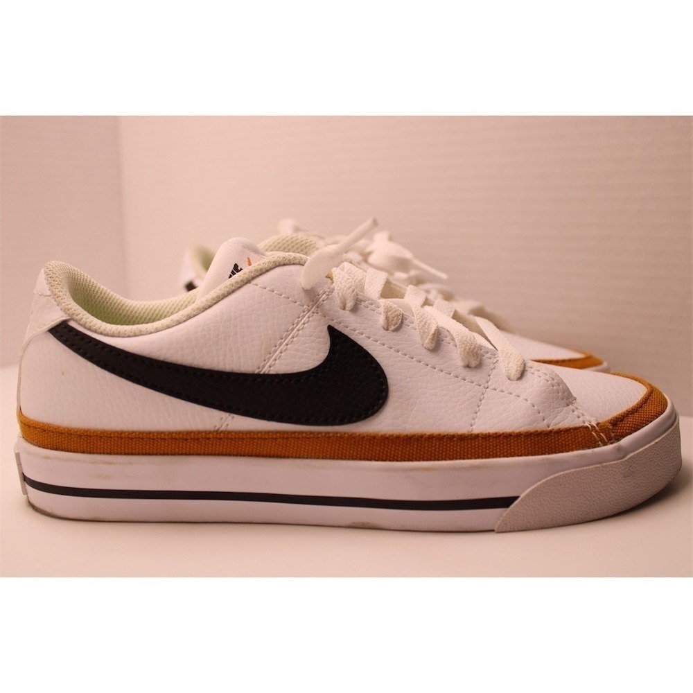 Nike Court Legacy Next Nature Women's Sneakers White Black Gum Low Top Size 6